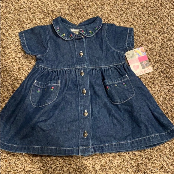 carters jean dress